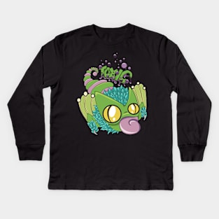 pukei pukei Kids Long Sleeve T-Shirt